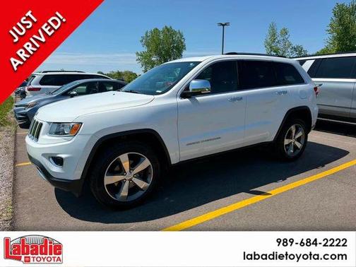 Bright White 2016 Jeep Grand Cherokee Limited