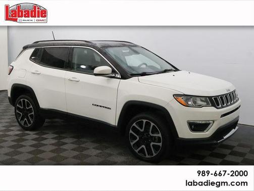 White 2018 Jeep Compass Limited