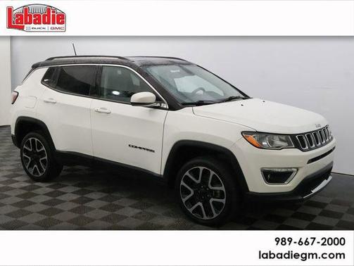 White 2018 Jeep Compass Limited