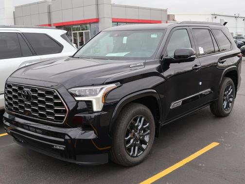 Midnight Black Metallic 2026 Toyota Sequoia Platinum