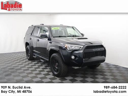 Midnight Black 2018 Toyota 4Runner TRD Pro