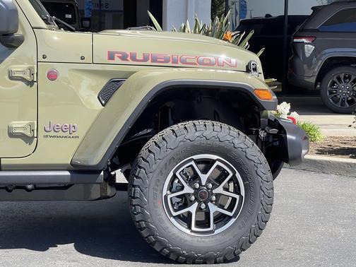 Green 2026 Jeep Wrangler Rubicon