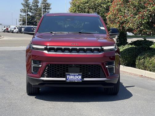 Velvet Red Pearlcoat 2026 Jeep Grand Wagoneer Limited Reserve 4x4