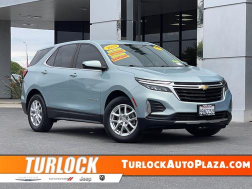 Seaglass Blue Metallic 2022 Chevrolet Equinox 1LT