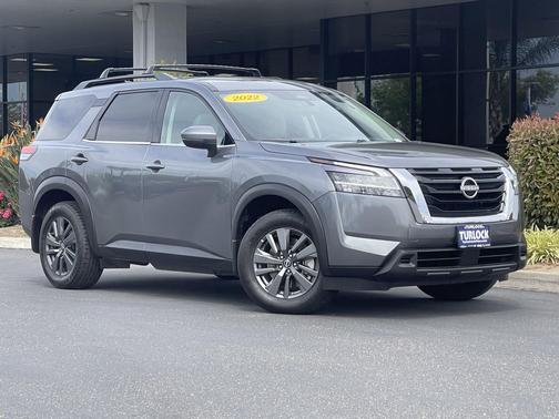 Gun Metallic 2022 Nissan Pathfinder SV 2WD