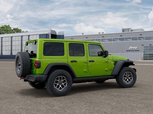Green 2026 Jeep Wrangler Rubicon