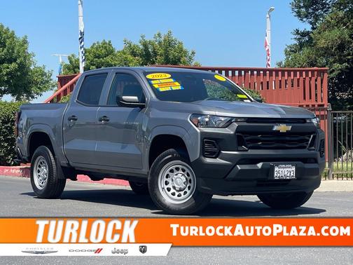 Sterling Gray Metallic 2023 Chevrolet Colorado WT