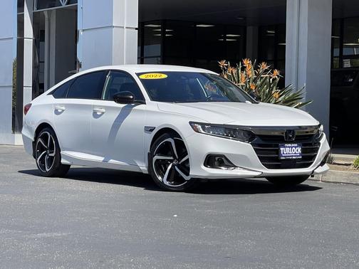 Platinum White Pearl 2022 Honda Accord Sport 1.5T