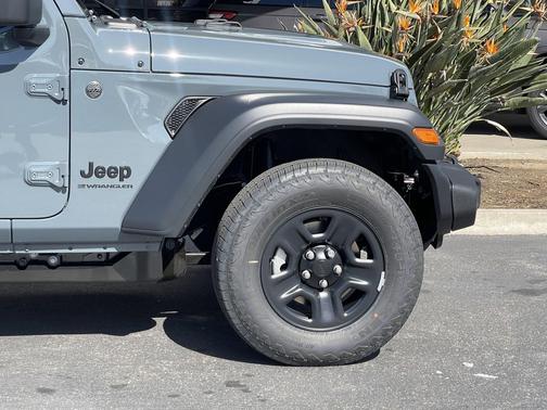 Gray 2026 Jeep Wrangler Sport