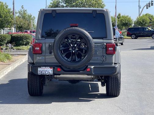 Gray 2021 Jeep Wrangler Unlimited 4xe Sahara