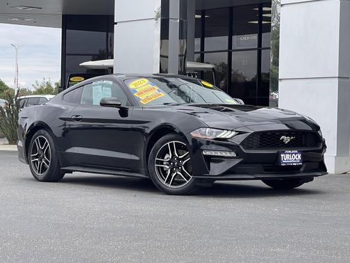 Shadow Black 2023 Ford Mustang EcoBoost Premium