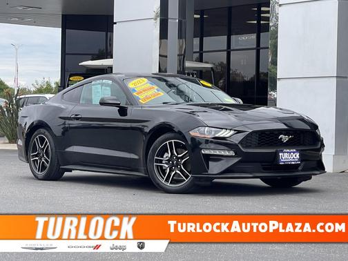 Shadow Black 2023 Ford Mustang EcoBoost Premium