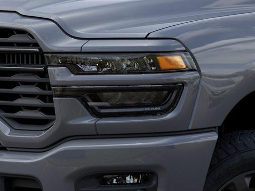 Ceramic Gray Clearcoat 2026 RAM 2500 Black Express Crew Cab 4x4 6'4' Box