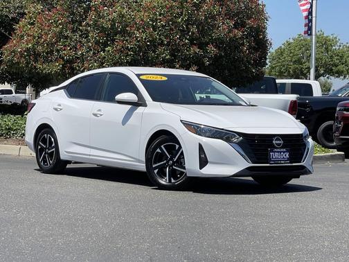 White 2024 Nissan Sentra SV
