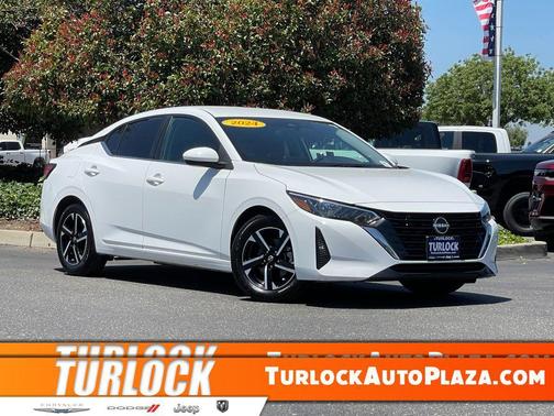 White 2024 Nissan Sentra SV