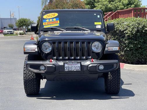 Black Clearcoat 2020 Jeep Wrangler Unlimited Rubicon