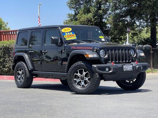 Black Clearcoat 2020 Jeep Wrangler Unlimited Rubicon
