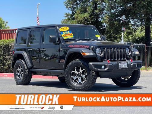Black Clearcoat 2020 Jeep Wrangler Unlimited Rubicon