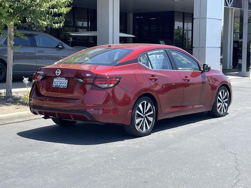 Red 2023 Nissan Sentra SV