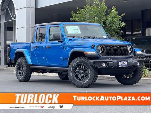 Hydro Blue Pearlcoat 2026 Jeep Gladiator Willys 4x4