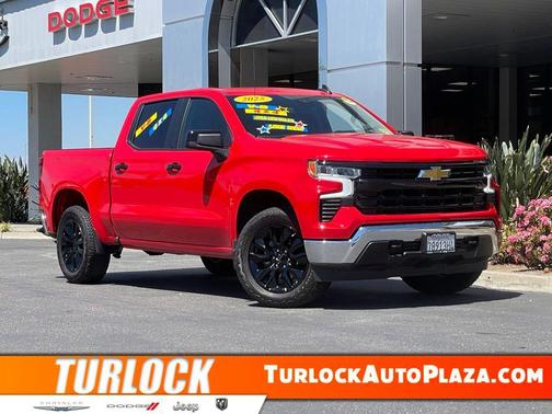 Red Hot 2025 Chevrolet Silverado 1500 LT