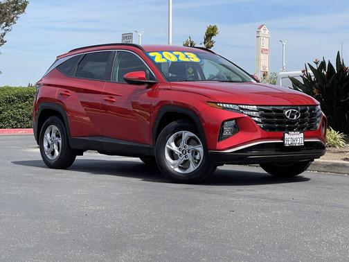 Calypso Red 2023 Hyundai TUCSON SEL