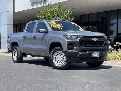 Gray 2025 Chevrolet Colorado WT