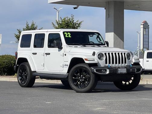 Bright White Clearcoat 2023 Jeep Wrangler 4xe Sahara