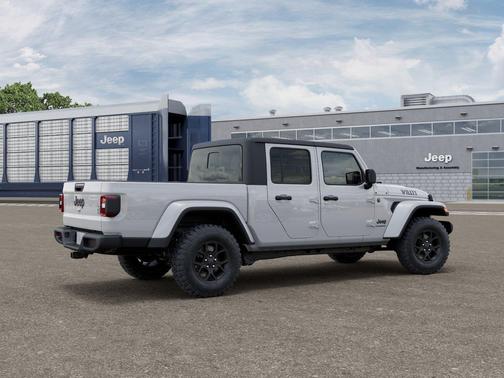 Bright White Clearcoat 2026 Jeep Gladiator Willys 4x4