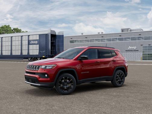 Red Hot Pearlcoat 2026 Jeep Compass Latitude