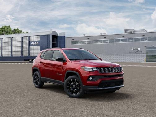 Red Hot Pearlcoat 2026 Jeep Compass Latitude