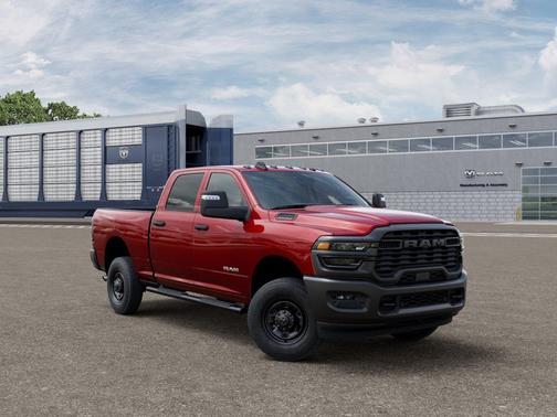 Red 2026 RAM 2500 Warlock Crew Cab 4x4 6'4' Box