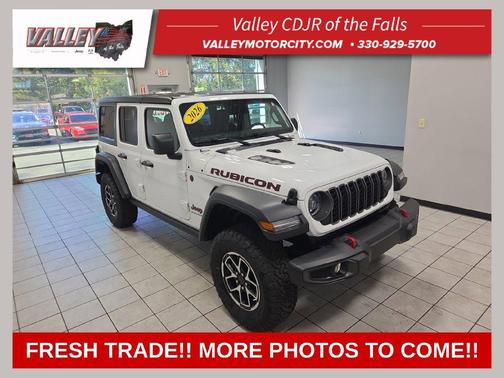 Bright White Clearcoat 2026 Jeep Wrangler Rubicon