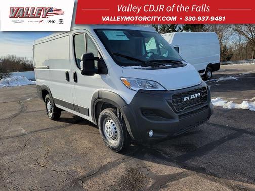 Bright White Clearcoat 2025 RAM ProMaster 1500 Low Roof