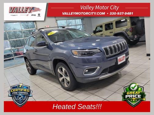 Slate Blue Pearlcoat 2020 Jeep Cherokee Limited