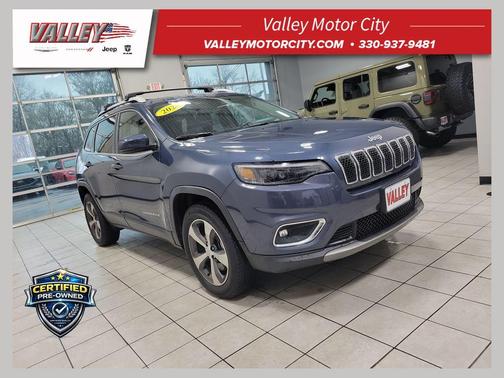 Slate Blue Pearlcoat 2020 Jeep Cherokee Limited