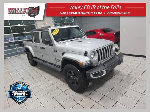 Silver Zynith Clearcoat 2023 Jeep Gladiator Sport