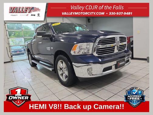 True Blue Pearlcoat 2017 RAM 1500 Big Horn