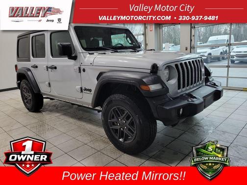 Silver Zynith Clearcoat 2024 Jeep Wrangler Sport
