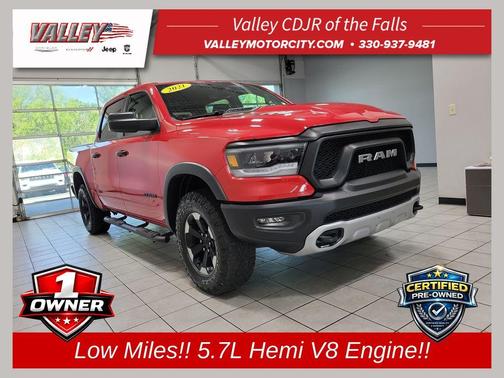Flame Red Clearcoat 2021 RAM 1500 Rebel