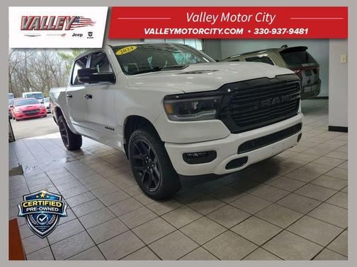 Bright White Clearcoat 2024 RAM 1500 Laramie
