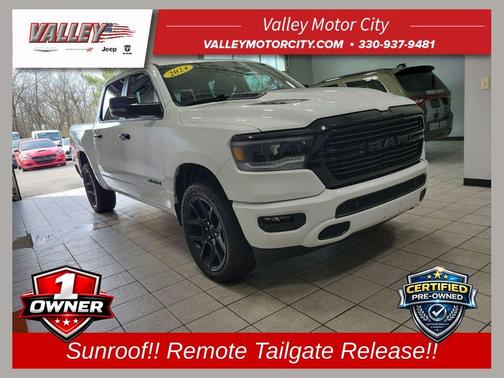 Bright White Clearcoat 2024 RAM 1500 Laramie