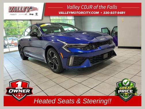 Blue 2025 Kia K5 GT-Line