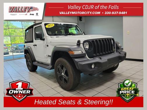 Bright White Clearcoat 2023 Jeep Wrangler Sport