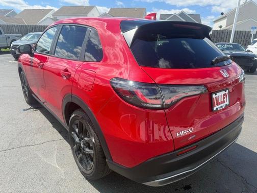 Red 2025 Honda HR-V Sport