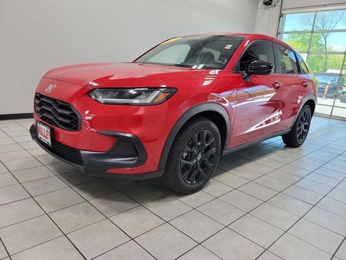 Red 2025 Honda HR-V Sport