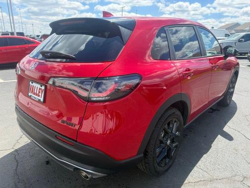Red 2025 Honda HR-V Sport