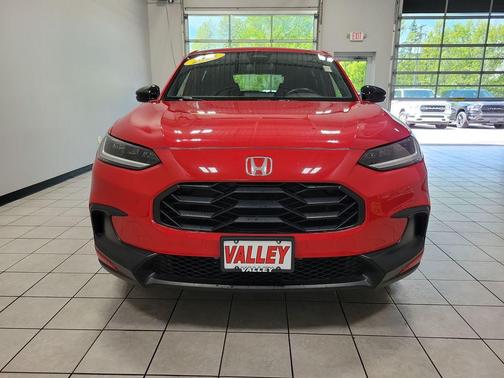 Red 2025 Honda HR-V Sport