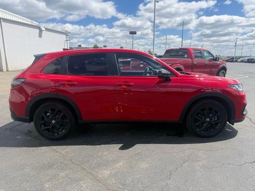 Red 2025 Honda HR-V Sport