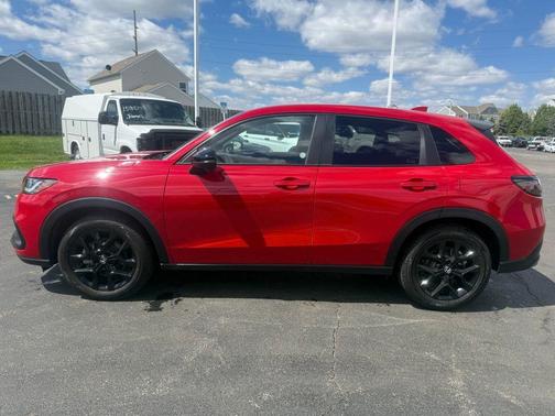 Red 2025 Honda HR-V Sport